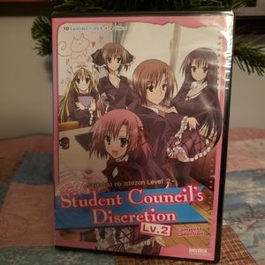 Student Council's Discretion Level 2 DVD Anime NWOT